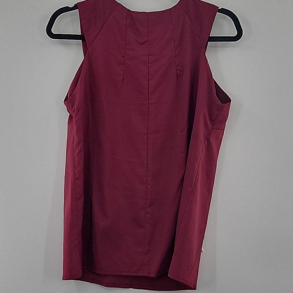 Pink Collection Maroon top size S - Picture 4 of 5